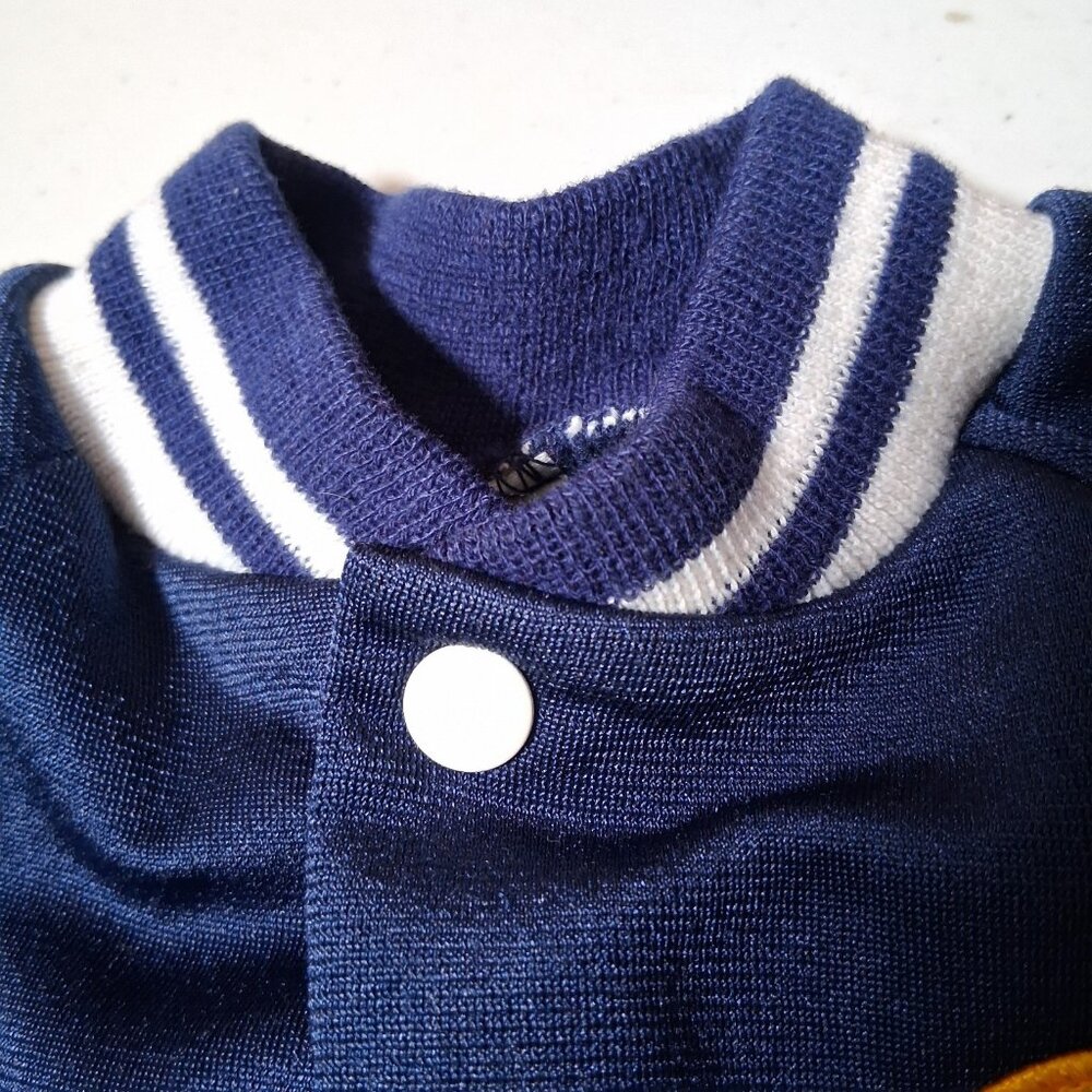 Vintage WVU Mountaineers Jacket Baby 12 Mos West Virginia University Retro Sport - Picture 10 of 16